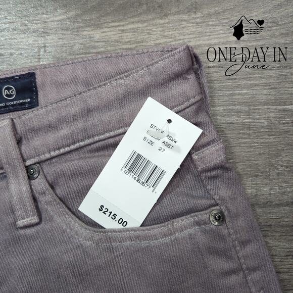 Adriano Goldschmied Regular Fit Straight Leg Mid Rise Jeans Size 27 (4) - Picture 5 of 6